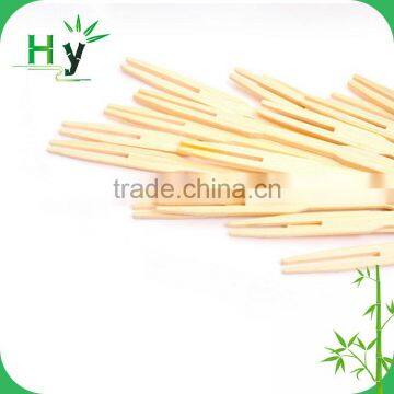 2016 Popular latest selling bamboo fruit fork