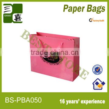 sanxi besting selling packaging paper bag for cosmetic