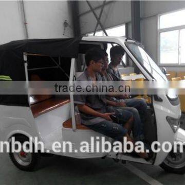 New BAJAJ electric tricycle for passenger, China made electric adult tricycle export to India