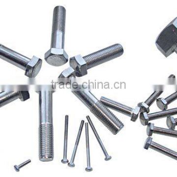 STAINLESS STEEL DIN931/DIN933 HEX HEAD BOLTS GRADE4.8 AND 8.8 FULL THREADED