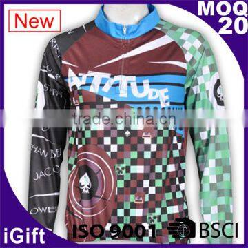 Low MOQ Forever good effect imported sublimaiton Ink cheap branded sublimation sportswear