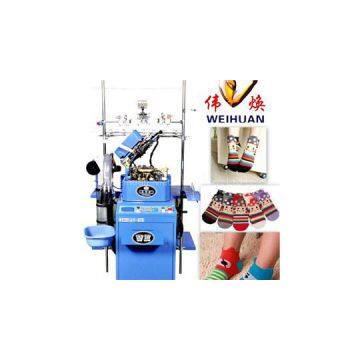 Fully Electronic 6F Socks Knitting Machine