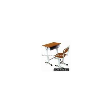 student desk and chair/steel desk and chair/school furniture(XB-6009D)