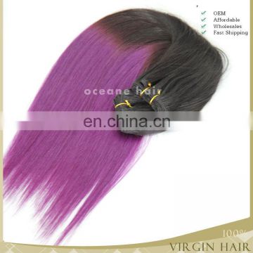 no tangle no shedding no chemical virgin real human purple weave hair