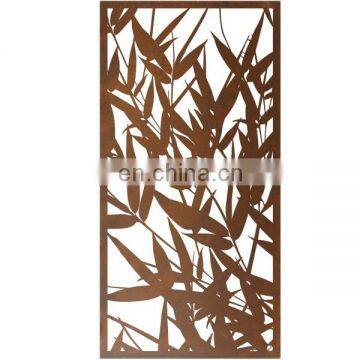 Weather Resistance Outdoor Decorative Laser Cut Metal Screen Panels