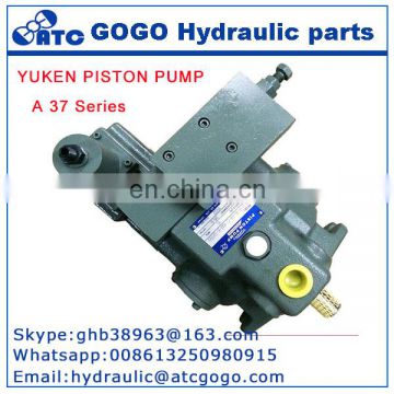 A series piston pump, yuken piston pump a37, A10, A16, A22, A37, A56, A70, A90, A145