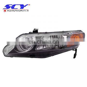 Auto Head Lamp Assembly Suitable for Honda Civic 2006-2011 33151SNAA02 HO2520110 HO2502125 20673401 1591097