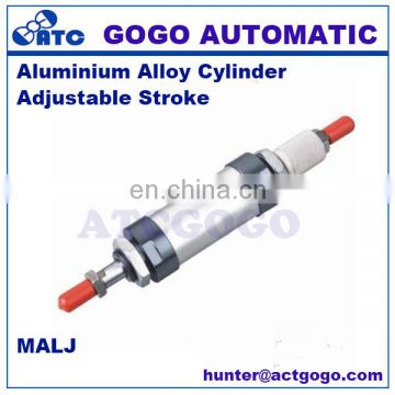China Ningbo suppliers sell MAL stroke adjustable mini air cylinder
