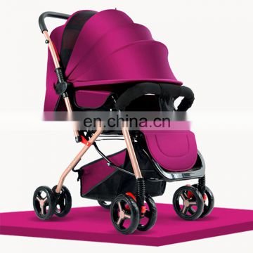 Cheap price one hand fold pushchair baby stroller pushchair pram