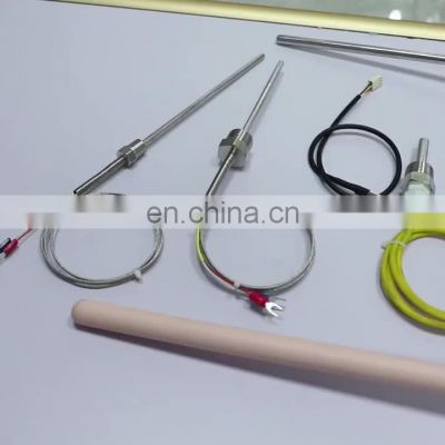 china supplier 3 wire thermocouple screw probe pt100 rtd temperature sensor