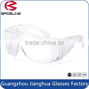 Prescription eye protective clear lab medical use safety glasses