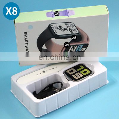China Factory Wholesale Smartwatch X8 Max Pro Smart Watch Touch Screen 1.75 Inch Series6 Watch Smart Wristband