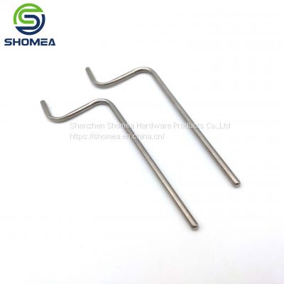 SHOMEA Customized Small Diameter one round closed end  stainless steel bent tube
