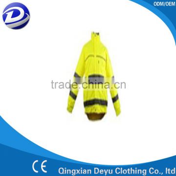 high quality warm yellow work overcoat