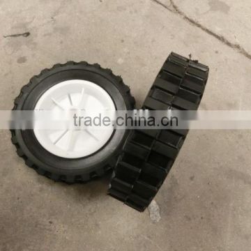 6" rubber wheel 6x1.5 rubber tire