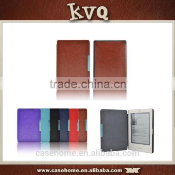 Wholesale smart cover leather case for Kobo Touch 6 inch leather cover