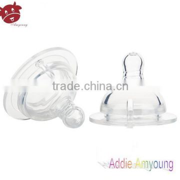 hot new baby products silicone nipple china wholesale, safe baby bottle nipple, milk bottle accesories big nipple