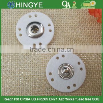 Two Parts Sew-on Plastic Press Snap Button