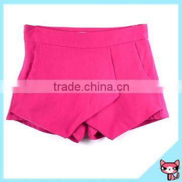 Made in china shorts women in rose color