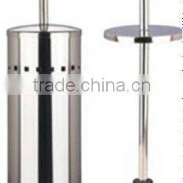 stainless steel toilet plunger with holder