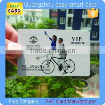 Low frequency PVC membership VIP proximity card 125khz rfid em card