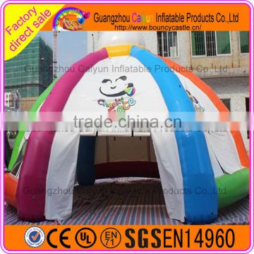 Color design inflatable advertising tent, large event tent inflatable on sale