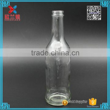 9oz clear glass bottle for wine clear glass bottle for wine 260ml