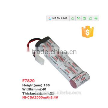 BEST PRICE !!! FireFox high Power airsoft A 8.4V 2000mah NI-CD rechargeable battery gun battery