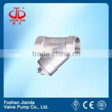 1/2'' pipe line Y pattern stainless steel water filter