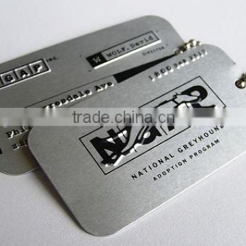 Aluminum Type and China Regional Feature metal name plates for handbags