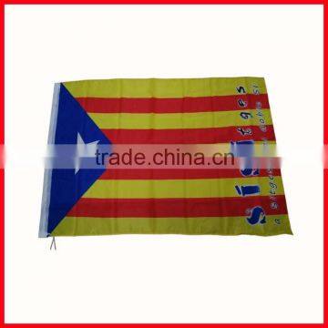 90*150cm Spain district flag,charming flag,blue yellow red flag