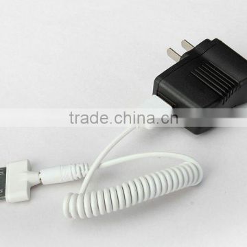 Durable Travel USB Charger U618 for iPhone 3GS/4/4S