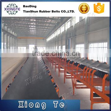 rubber conveyor belt used for wharf,steel plant,mining,grain,sand, gravel,recycling,stone crusher