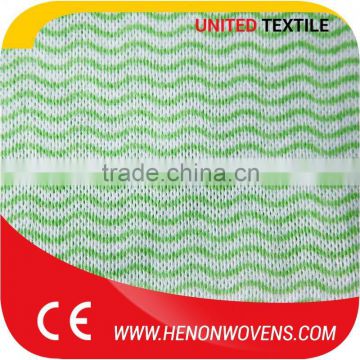 Latest Products In Market, Mesh Nonwoven Apertured Spun Lace Cleaning Fabric Cloth
