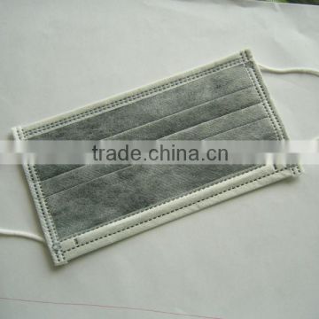 Disposable activated carbon facemask