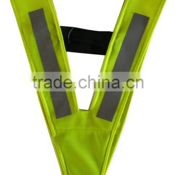 2015 Top sell 120gsm reflective vest with pvc reflective tape
