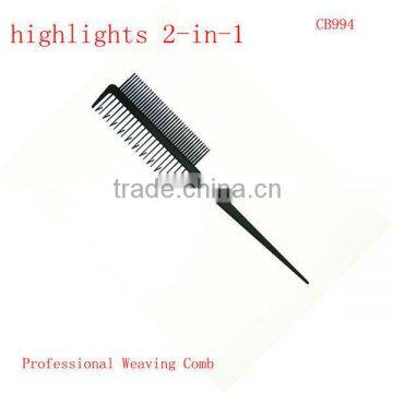 professional highlights 2-in-1 carbon comb