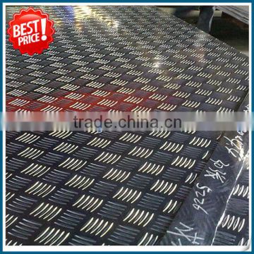 5083 O H111 H112 H36 H34 five bar diamond aluminum tread plate sheet