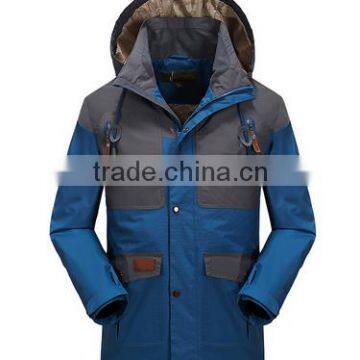 Custom men waterproof and windproof outdoor jackets