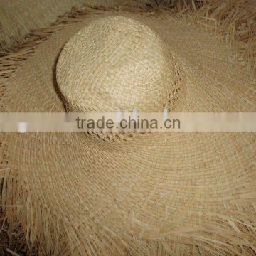 natural colour raffia straw hat body