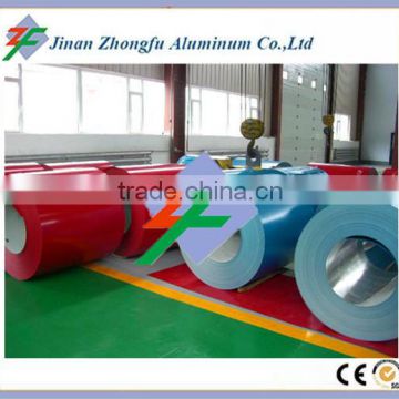 Aluminum coil with two colors coated on both side for decoration indoor