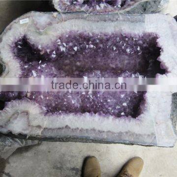 2015 fengshui amethyst large geode for sale