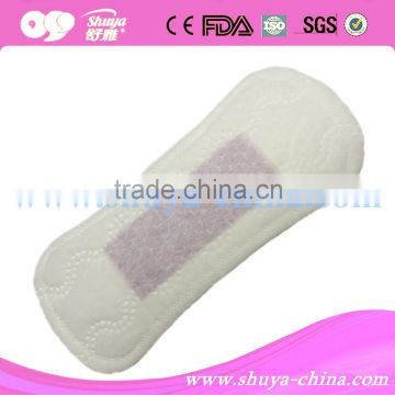 Herbal chip cotton facial confort panty liner daily use