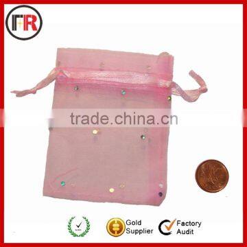 Durable organza pouch with logo factory wholesale