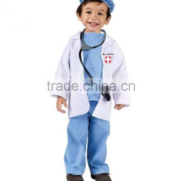 New Arrival Factory Direct Fine Cotton Style Hospital Child Uniform,kids doctor costume
