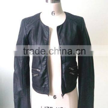 Lady's Pu jacket