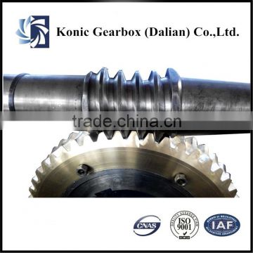 High working efficiency OEM precision helical worm gear with strength assembly metallurgical industry