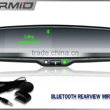 4.3" bluetooth rearview mirror for any car