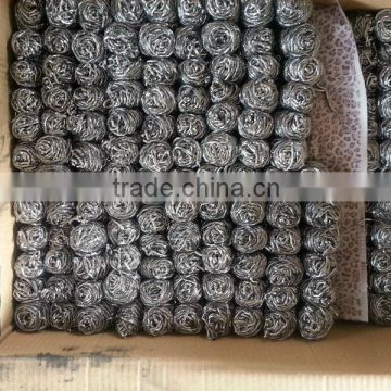 stainles steel scrubber 12g 410 material in loose packing