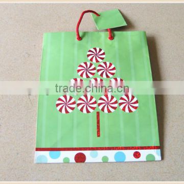 2014 Promotional Creative Christmas Paper Gift Bag